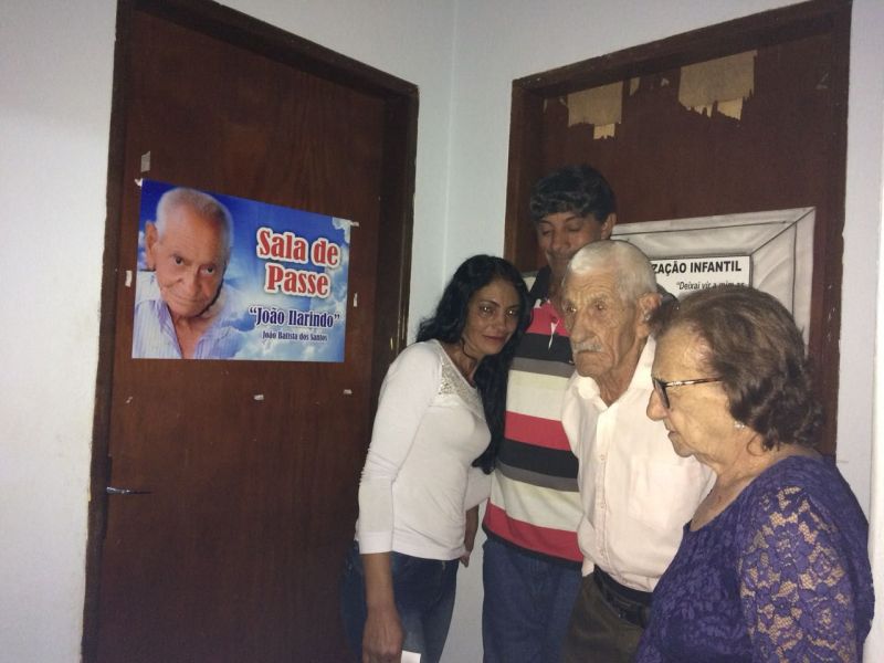 Inauguração da sala de passe “João Ilarindo”.
