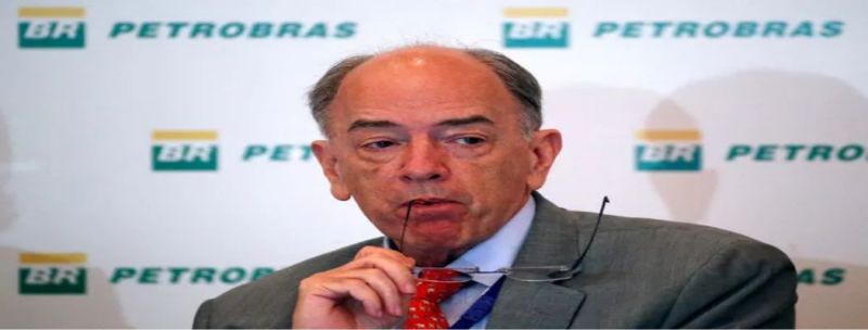 Pedro Parente, presidente da Petrobras, em conferência no Rio de Janeiro, no início de maio 
