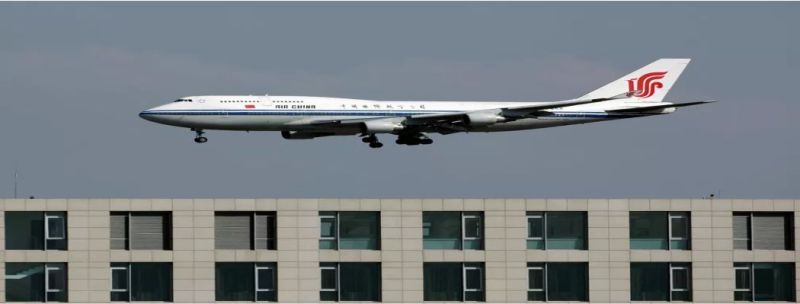 foto de arquivo mostra Boeing 747 da companhia Air China