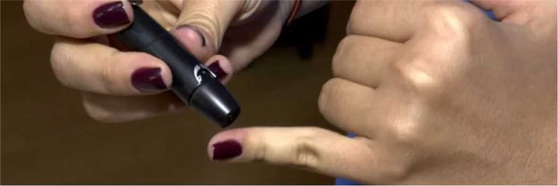 Aparelhos fazem medições e aplicação da insulina 