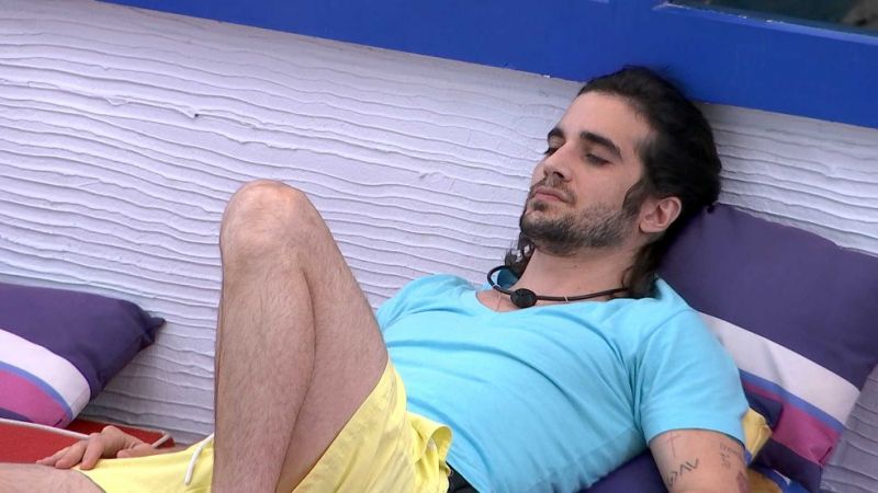 Fiuk fala sobre sister com Caio e Gilberto no BBB21 — Foto: Globo