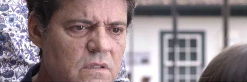 Américo (Felipe Camargo) é obrigado a contar seu segredo para Cris (Vitória Strada) em 'Espelho da Vida'