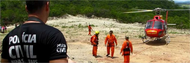 Eduardo conta ter visto helicóptero dos bombeiros durante os dias desaparecido 