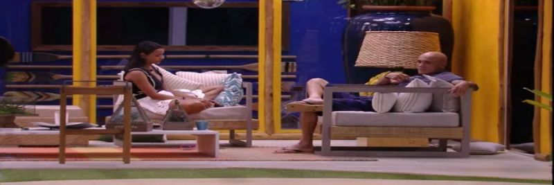 Ayrton conversa com Gleici sobre decisão do Anjo