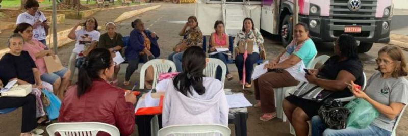 Carreta da mamografia oferece exames gratuitos em Perdizes.