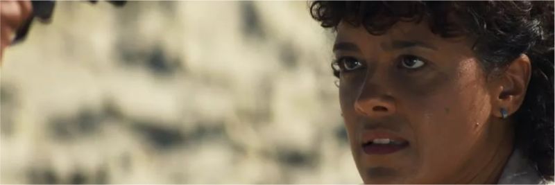 Zenaide (Maeve Jinkings) é surpreendida pela chaga de Vicente e Miroel — Foto: TV GLOBO