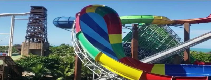 Vainkará, toboágua do Beach Park onde ocorreu acidente, tem 29,5 metros de altura