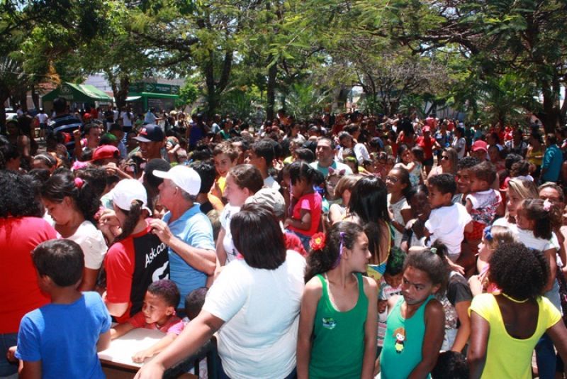 Rua do Lazer em comemoração ao Dia das Crianças