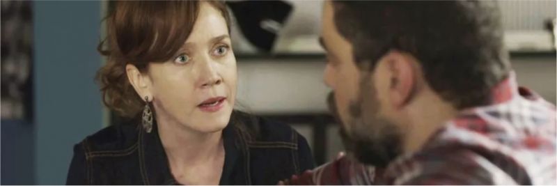 Gabriela e Rafael não conseguem se entender desde que terminaram o relacionamento em 'Malhação: Vidas Brasileiras' — Foto: TV Globo
