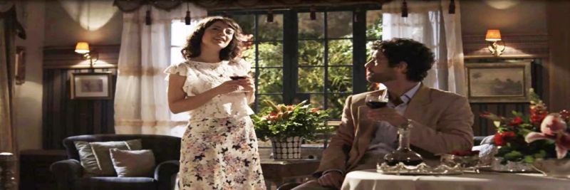 Lucinda e Inácio curtem a lua de mel