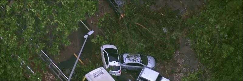 Ciclovia Tim Maia foi atingida por deslizamento de terra 
