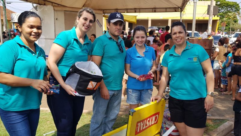 Tradicional Rua do lazer em comemoração ao Dia das Crianças lota a Praça Governador Valadares.