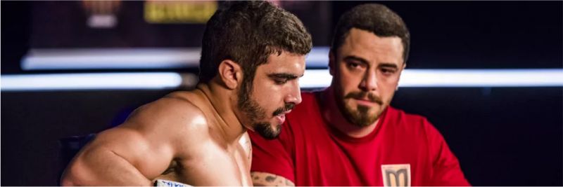 Rock (Caio Castro) não entende por que lutou tão mal, em 'A Dona do Pedaço' — Foto: TV Globo/Paulo Belote