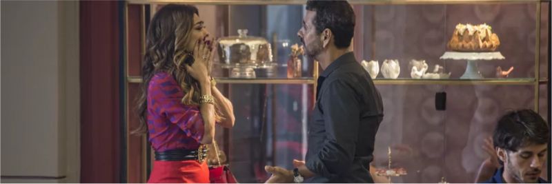 Amadeu pede para conversar com Maria novamente — Foto: Gshow/Artur Meninea