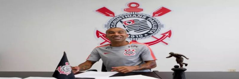 Emerson Sheik assinou contrato até o fim de junho com o Corinthians