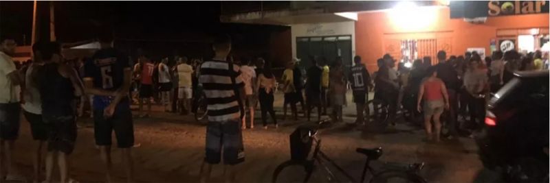 Crime assustou moradores da região norte de Palmas — Foto: Guilherme Lima/TV Anhanguera