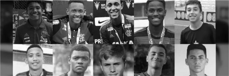 Quem são os 10 garotos mortos no incêndio do CT do Flamengo 