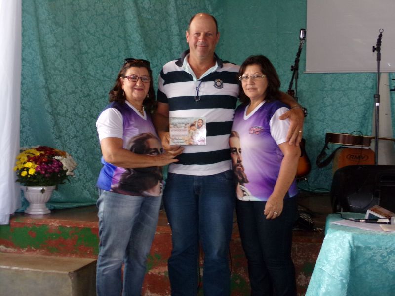 Sr. Denilson Ferraz de Moura, Presidente da Casa Espírita Caminhando até   Jesus. 