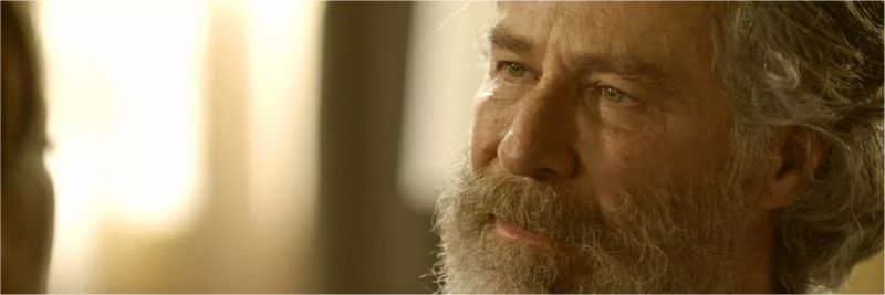 Feliciano (Leopoldo Pacheco) conta Valentina (Lilia Cabral) sobre aquífero, em 'O Sétimo Guardião' — Foto: TV Globo
