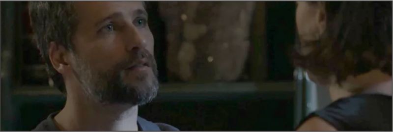 Em 'O Sétimo Guardião', Gabriel (Bruno Gagliasso) diz a Valentina (Lilia Cabral) que o sistema de alarme do túnel secreto está desativado — Foto: Reprodução/TV Globo