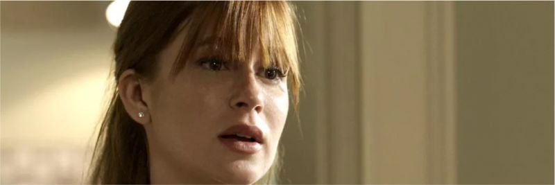 Luz (Marina Ruy Barbosa) não acredita nas boas intenções de Gabriel (Bruno Gagliasso), em 'O Sétimo Guardião' 