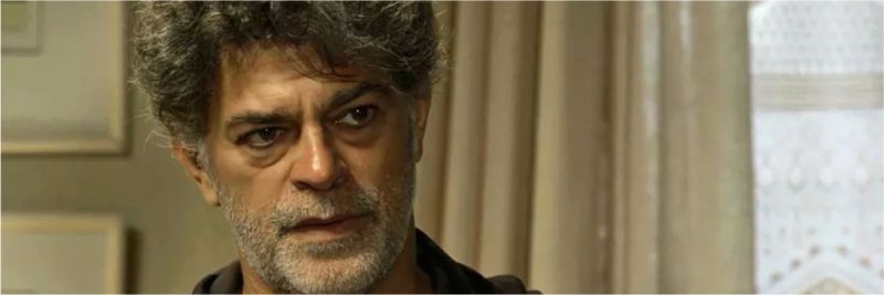 Murilo (Eduardo Moscovis) é o segundo nome escolhido por Gabriel (Bruno Gagliasso), em 'O Sétimo Guardião' — Foto: TV Globo