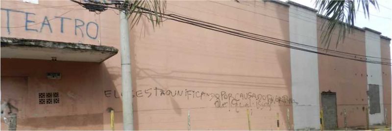 Juiz determinou o tombamento e restauração do Teatro Grande Otelo, no Bairro Aparecida, ainda em 2015