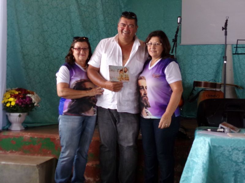 Sr. Luís Humberto, Presidente da Fraternidade Espírita Maria da Cruz. 