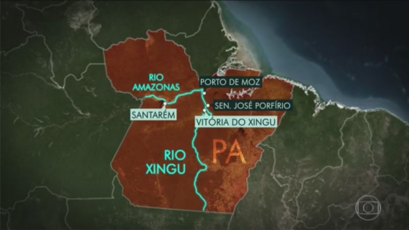 Embarcação naufraga com cerca de 70 pessoas a bordo em Porto de Moz, no Pará