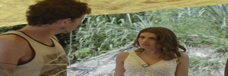 Tônia diz a garimpeiro que vai trabalhar em Pedra Santa