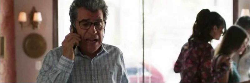 Miguel (Paulo Betti) dá loja e casa da família como garantia em 'Órfãos da Terra' — Foto: Globo