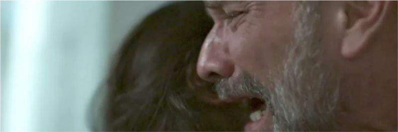 Em 'Órfãos da Terra', Elias (Marco Ricca) chora a morte do filho — Foto: Reprodução/TV Globo