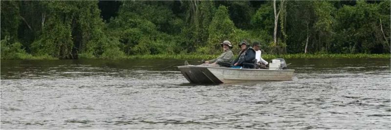 Juntos, os estados de Mato Grosso e Mato Grosso do Sul emitiram em 2018 mais de 80 mil licenças de pesca amadora — Foto: Eduardo Palacio/G1