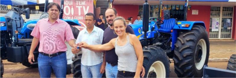 Prefeitura entrega novos veículos e reforça a frota do Município.