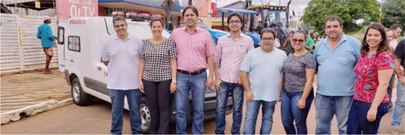 Prefeitura entrega novos veículos e reforça a frota do Município.