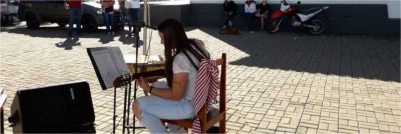 Mais um animado “CULTURA NA PRAÇA”