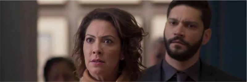 Nana expulsa Paloma da mansão — Foto: TV Globo