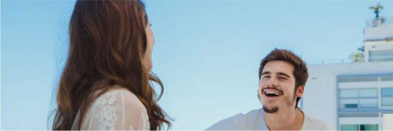 Apaixonados, Marocas (Juliana Paiva) e Samuca (Nicolas Prattes) lua de mel na novela 'O Tempo Não Para' 
