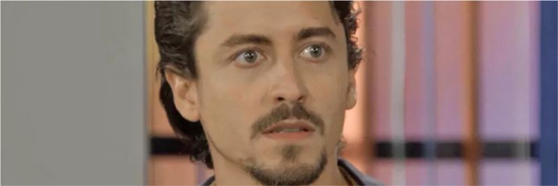 Em 'Verão 90', Jerônimo fica arrasado com sermão da mãe — Foto: Globo